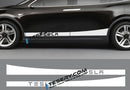 Side Skirt Stripe Decals (2-Pack) | 3 Styles | Multiple Colors | Scratch Protection