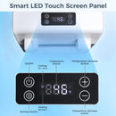 Car Refrigerator 12 Volt Mini Fridge 32 Quart 35L Portable Freezer Electric Cooler Intelligent Control Pan