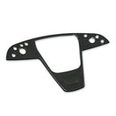 Carbon Fiber Yoke Steering Wheel Trim Panel Cover for Model S/X 2021+