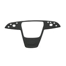 Carbon Fiber Yoke Steering Wheel Trim Panel Cover for Model S/X 2021+
