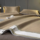 GobekUsa Carbon Light Cooling Mat & Pillowcase Set for Naked Summer Sleep