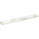 Carrara Blanco Natural Battiscopa Marble Look Porcelain Moldings 3x24