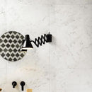 Carrara Blanco Polished Marble Look Porcelain Tiles 12x24