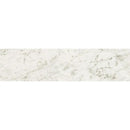 Carrara Blanco Polished Marble Look Porcelain Tiles 3x12