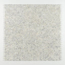 Carrara Blend Honed Staggered Joint 5/8x5/8 Marble Mosaics 12x12