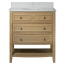 Carrara Halcyon Light Oak Bathroom Vanities 37x19