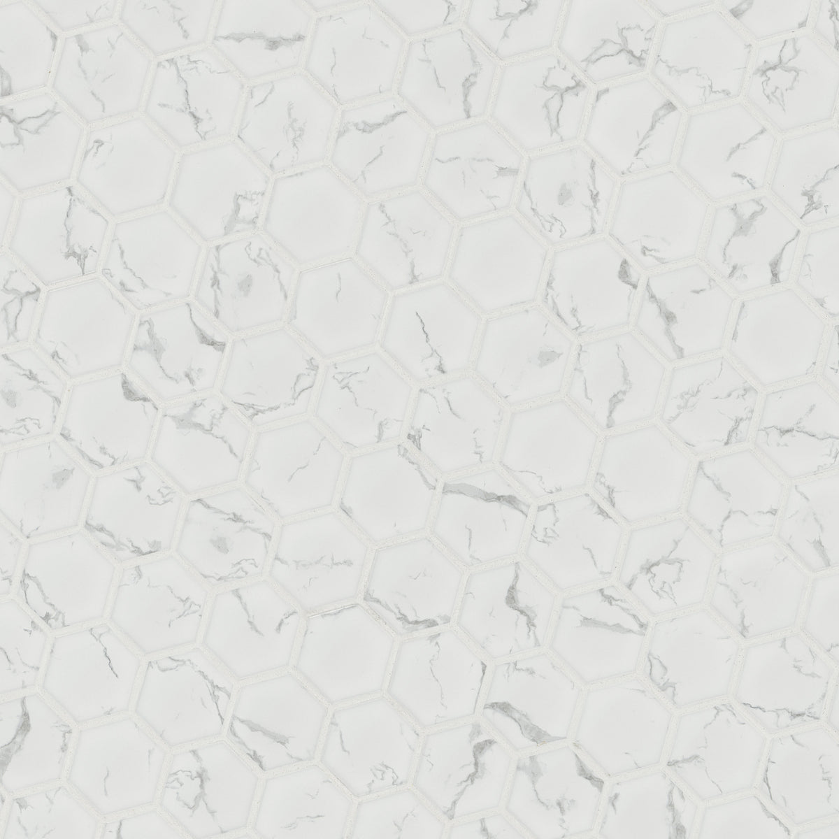 MSI Carrara Matte 2" Hexagon Tile, photo 3 of 11