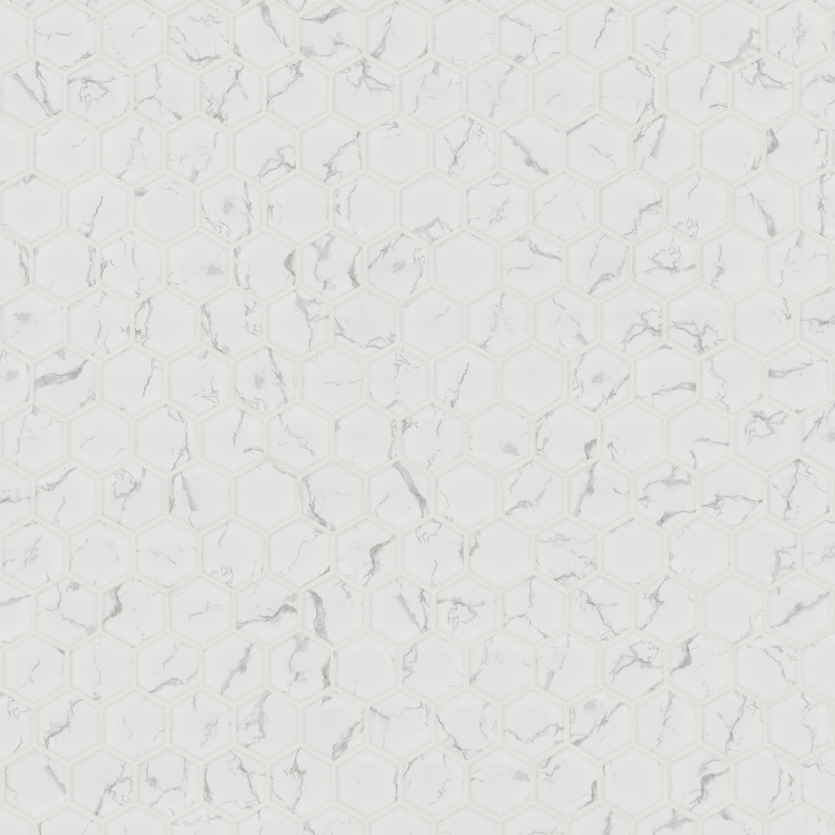 MSI Carrara Matte 2" Hexagon Tile, photo 2 of 11