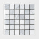 Carrara T&amp;dolomite&amp;allure Textured 2x2 Marble Mosaics 12x12