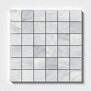 Carrara T Honed 2x2 Marble Mosaics 12x12
