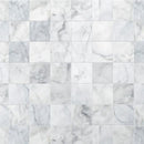 Carrara T Honed Marble Tiles 5 1/2x5 1/2