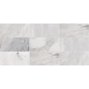 Carrara T Honed Subway On Mesh 2 3/4x5 1/2 Marble Mosaics 8 7/16x16 11/16