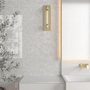 Carrara T Polished 1x1 Marble Mosaics 12x12
