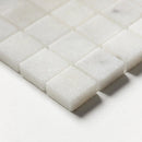 Carrara T Polished 1x1 Marble Mosaics 12x12