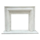 Carrara White Marble Hand-carved Fireplace - Polished 14x67x69