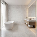Turkish Carrara White Marble Tile Polished