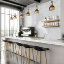 MSI Carrara White Milano Ribbo 12x24 Honed
