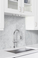 MSI Carrara White Milano Ribbo 12x24 Honed