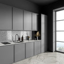 MSI Carrara White Round Pattern Honed