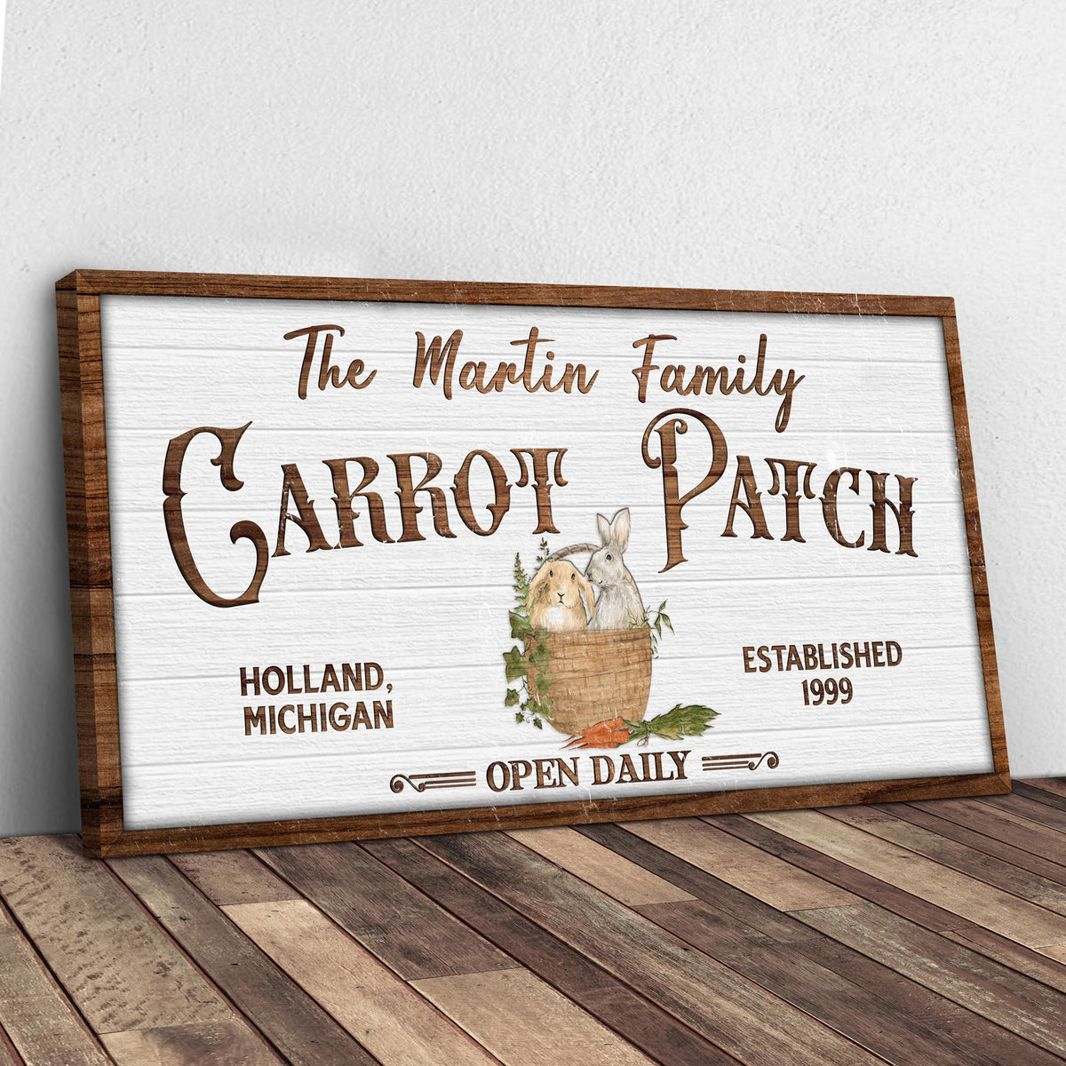 Carrot Patch Easter Sign III, photo 2 of 8