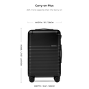 Essential Collection Suitcase Matte Black