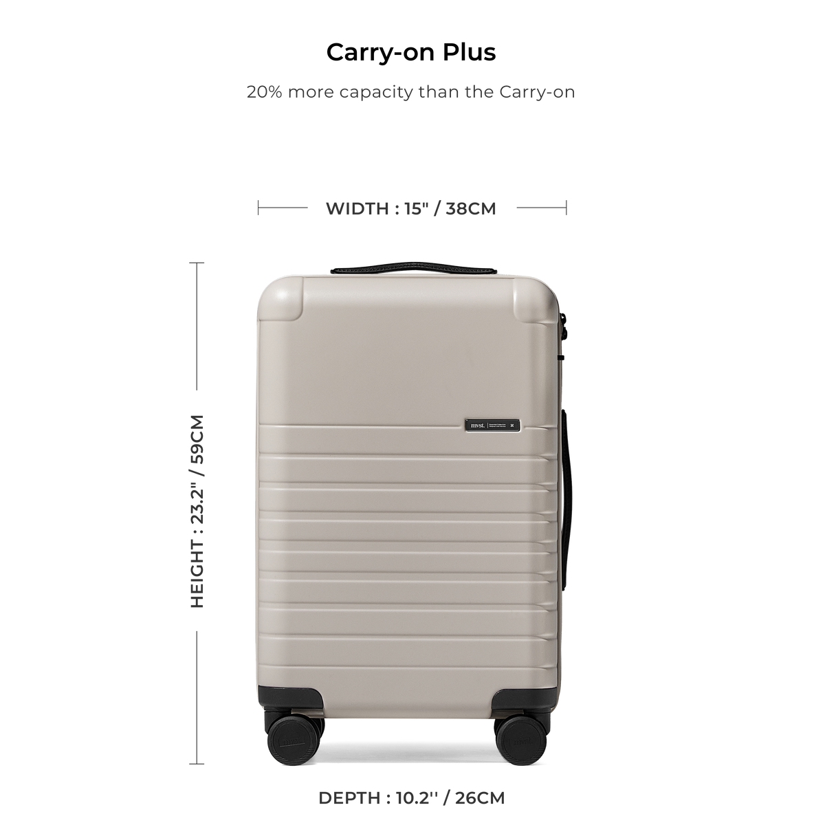 Essential Collection Suitcase Monica Sand, photo 6 of 26