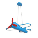 GobekUsa Cartoon Airplane Kids Room Chandelier - Creative Boys Bedroom Pendant Light