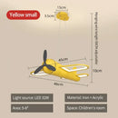 GobekUsa Cartoon Airplane Kids Room Chandelier - Creative Boys Bedroom Pendant Light