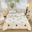 GobekUsa Kids' Summer Quilt: High-End Knitted Fabric, Super Soft & Breathable Comforter