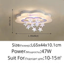 GobekUsa Cartoon Bat LED Ceiling Light for Child Bedroom and Study Room