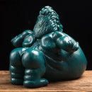 GobekUsa Gorilla Ceramic Ashtray: Cartoon Animal Decor & Gift