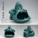GobekUsa Gorilla Ceramic Ashtray: Cartoon Animal Decor & Gift