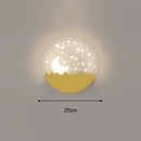 GobekUsa Kids' Room Cartoon Wall Lamp: Cute LED Lighting for Bedroom, Aisle, Bedside