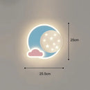 GobekUsa Kids' Room Cartoon Wall Lamp: Cute LED Lighting for Bedroom, Aisle, Bedside