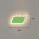 GobekUsa Kids' Room Cartoon Wall Lamp: Cute LED Lighting for Bedroom, Aisle, Bedside