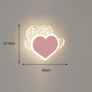 GobekUsa Kids' Room Cartoon Wall Lamp: Cute LED Lighting for Bedroom, Aisle, Bedside