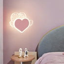 GobekUsa Kids' Room Cartoon Wall Lamp: Cute LED Lighting for Bedroom, Aisle, Bedside