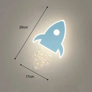 GobekUsa Kids' Room Cartoon Wall Lamp: Cute LED Lighting for Bedroom, Aisle, Bedside
