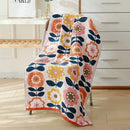 Cartoon cat and rabbit cotton gauze bath towel for bedroom and nursery by Decorbites