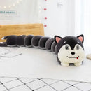 GobekUsa Cartoon Caterpillar Long Body Pillow for Side Sleeping and Pregnancy Support