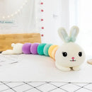 GobekUsa Cartoon Caterpillar Long Body Pillow for Side Sleeping and Pregnancy Support