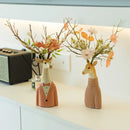 GobekUsa Cartoon Deer Vase Resin Handicraft, Home Decoration, Animal Sculpture