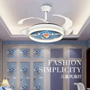 GobekUsa Dimmable Smart Home LED Ceiling Fan Light with Remote Control
