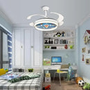 GobekUsa Dimmable Smart Home LED Ceiling Fan Light with Remote Control