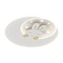 GobekUsa Cartoon Elephant Rabbit Ceiling Light for Kid's Room