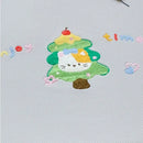 GobekUsa Cartoon Embroidered Fitted Sheet for Single Bed - All-Season Comfort