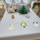 GobekUsa Cartoon Embroidered Fitted Sheet for Single Bed - All-Season Comfort