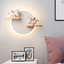 GobekUsa LED Wall Lamp: Modern Nordic Design for Children's Room, Aisle, Bedroom, Living Room