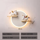 GobekUsa LED Wall Lamp: Modern Nordic Design for Children's Room, Aisle, Bedroom, Living Room