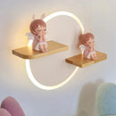 GobekUsa LED Wall Lamp: Modern Nordic Design for Children's Room, Aisle, Bedroom, Living Room